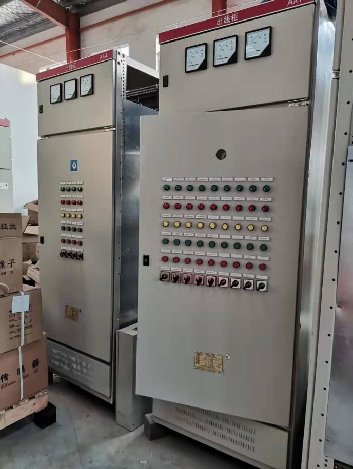 出線柜已安裝調(diào)試的出線柜產(chǎn)品等待運輸