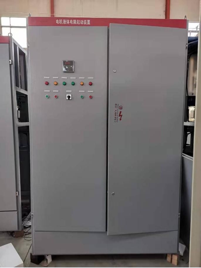 湖北帥龍廠房中的電機液體電阻起動裝置